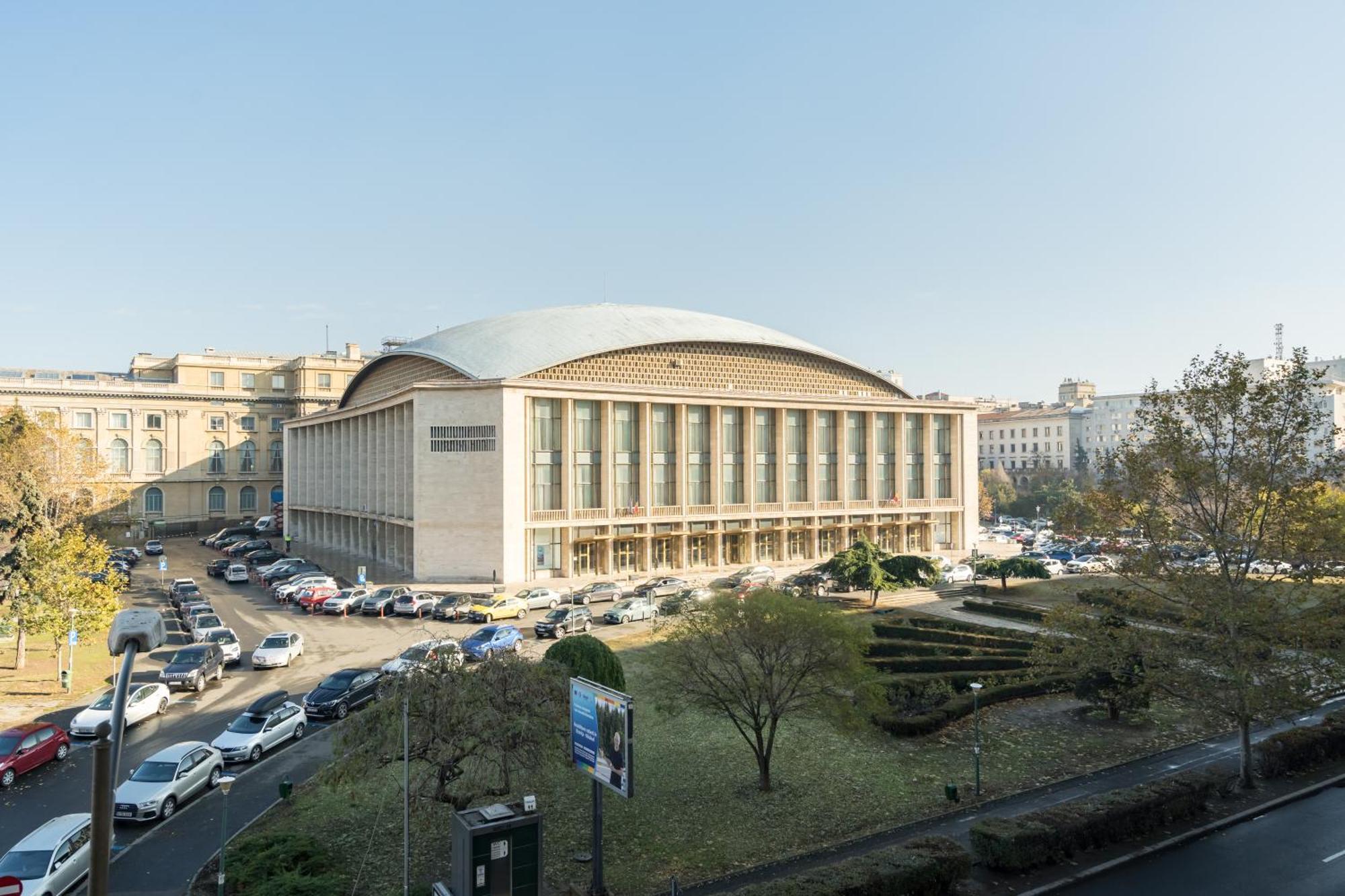 Chic Comfort 1Bdr With Landmark View - Concerthall Bucarest Exterior foto